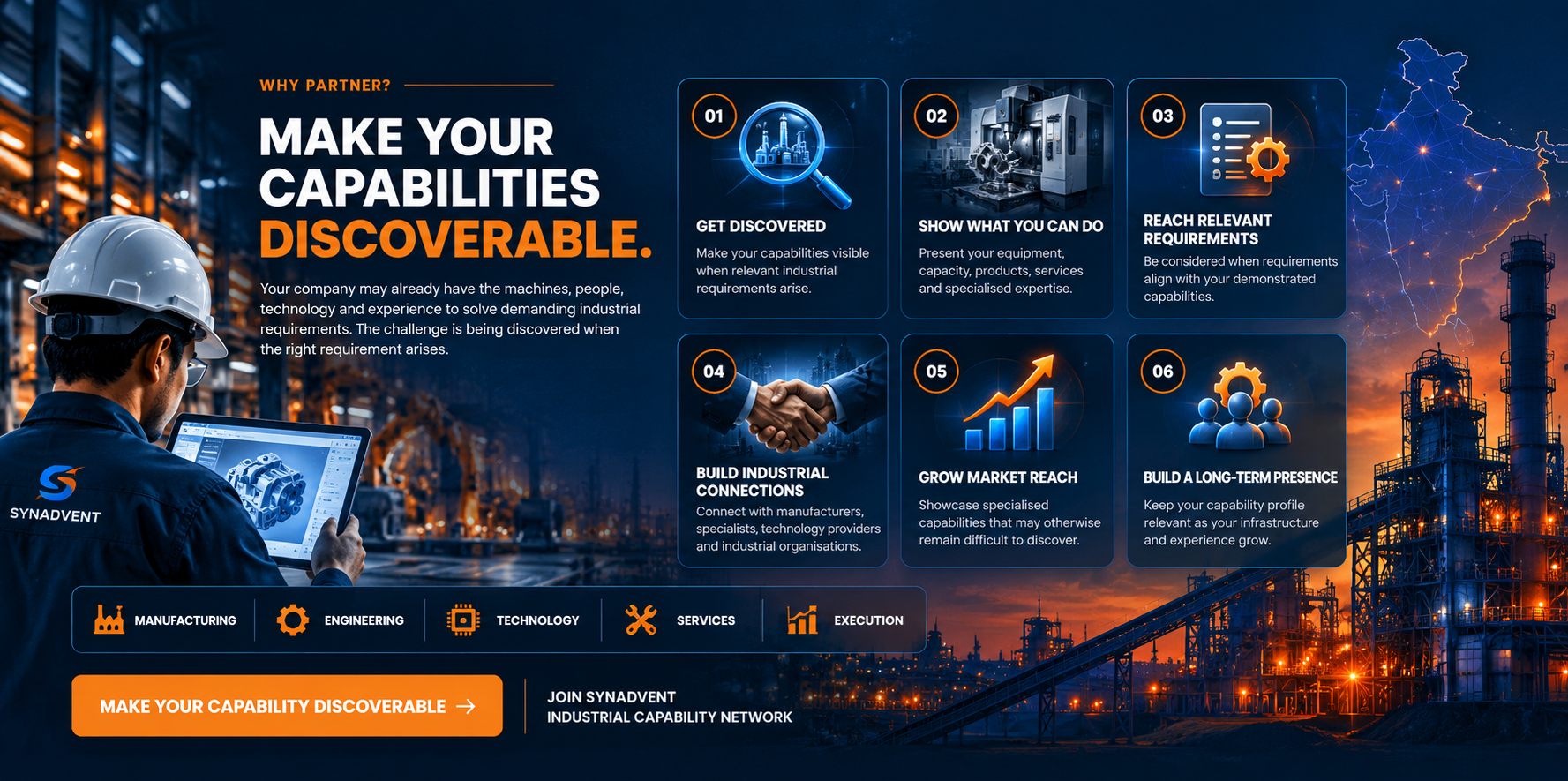 SYNADVENT — Make Your Capabilities Discoverable